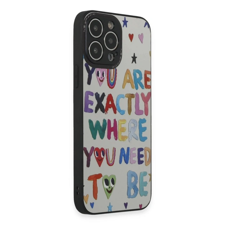 Mey İthalat®  iPhone 14 Pro Kılıf Mirror Desenli Kapak - Mirror - 10