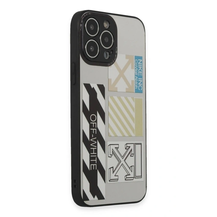 Mey İthalat®  iPhone 14 Pro Kılıf Mirror Desenli Kapak - Mirror - 6
