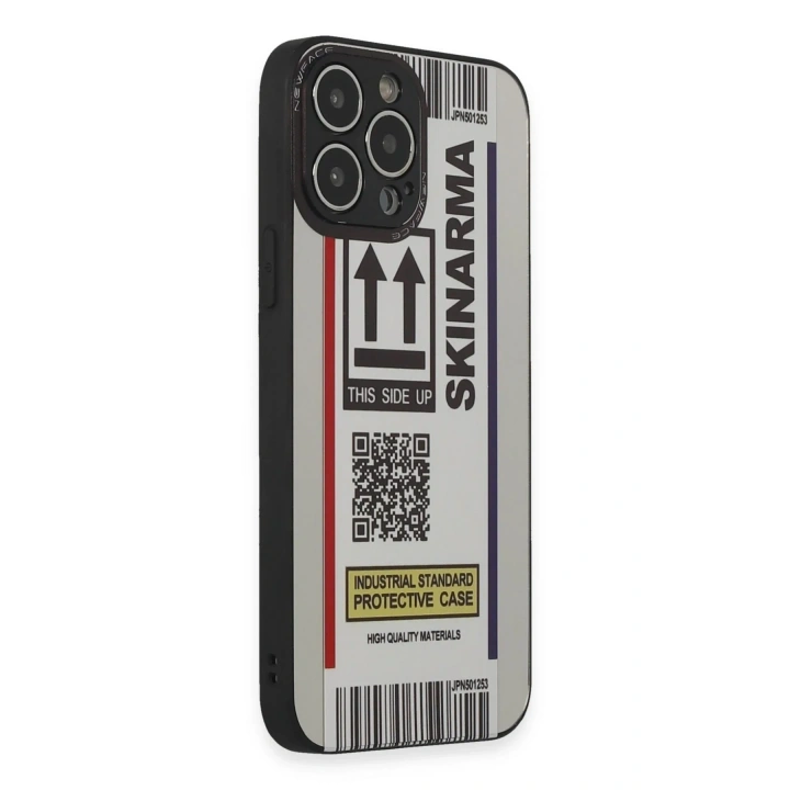 Mey İthalat®  iPhone 14 Pro Kılıf Mirror Desenli Kapak - Mirror - 7