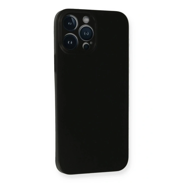 Mey İthalat®  iPhone 14 Pro Kılıf PP Ultra İnce Kapak - Siyah
