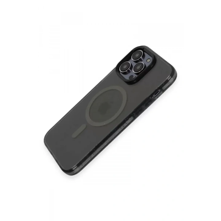 Mey İthalat®   iPhone 14 Pro Kılıf Tigra Magsafe Kapak - Siyah