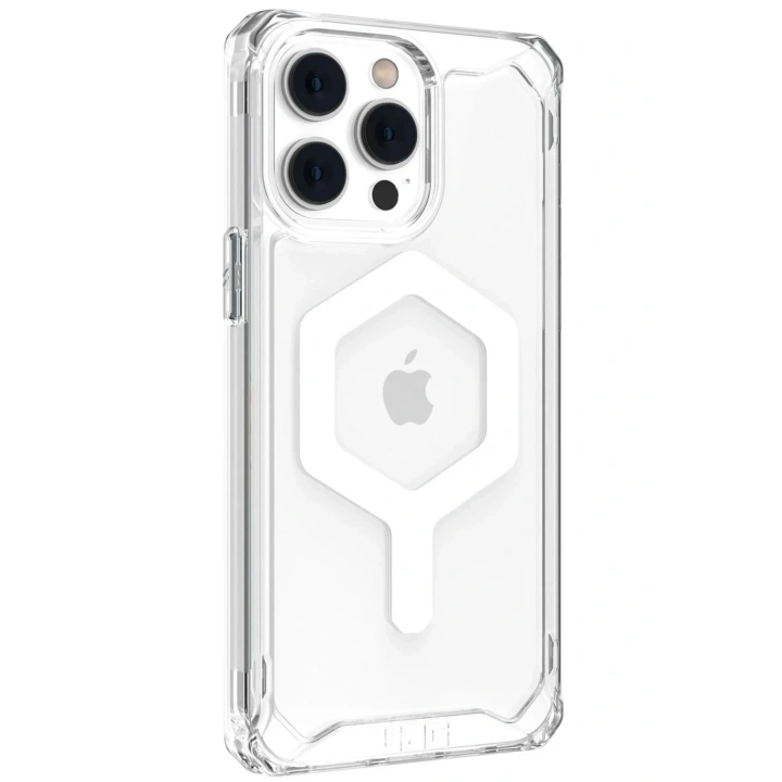 Mey İthalat®  iPhone 14 Pro Kılıf Uag Plyo Magneticsafe Silikon - Şeffaf