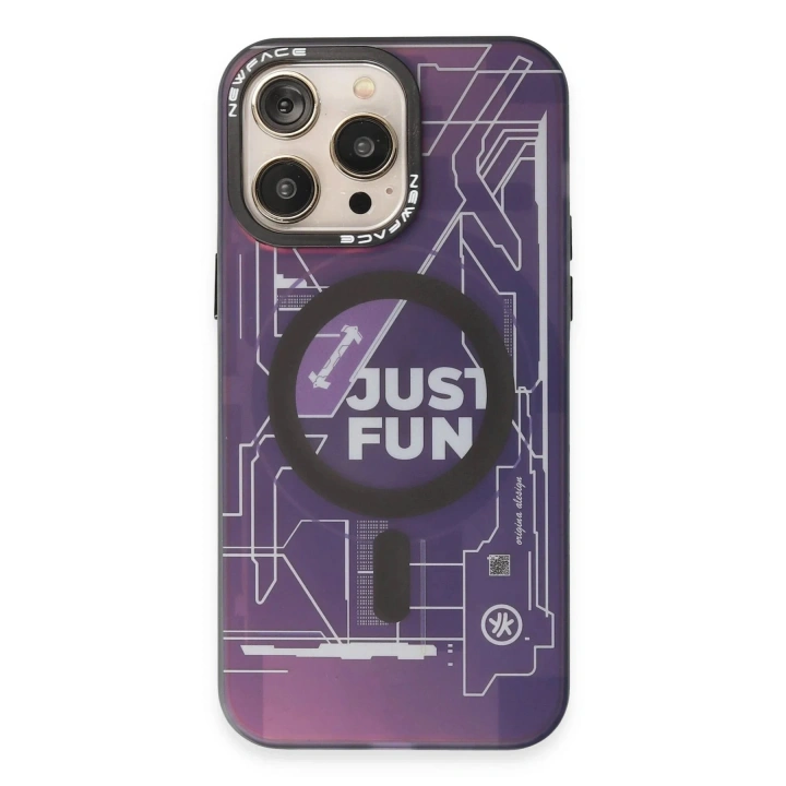 Mey İthalat®  iPhone 14 Pro Kılıf Venüs Magneticsafe Desenli Kapak - Venüs - 1