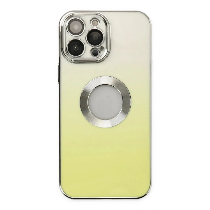 Mey İthalat®  iPhone 14 Pro Max Kılıf Best Silikon - Sarı