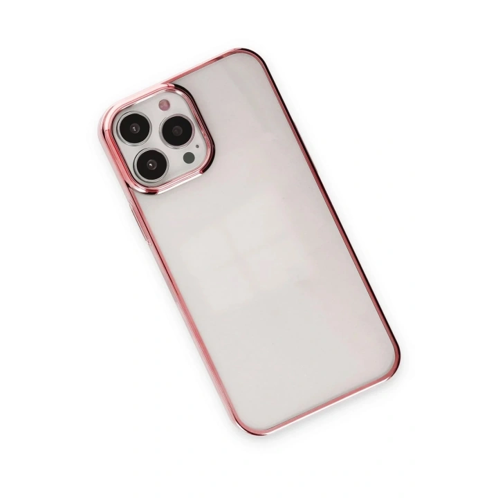 Mey İthalat®  iPhone 14 Pro Max Kılıf Element Silikon - Pembe