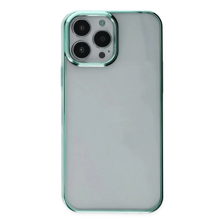 Mey İthalat®  iPhone 14 Pro Max Kılıf Element Silikon - Yeşil