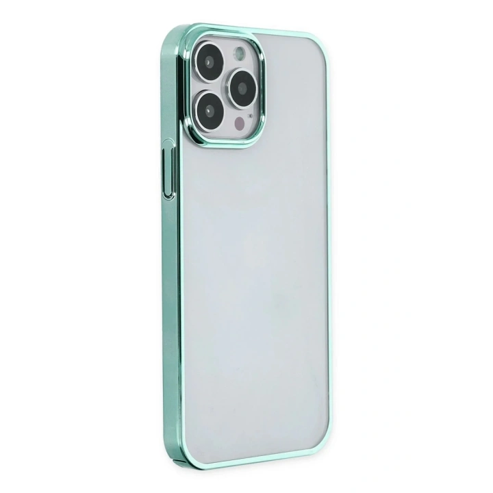 Mey İthalat®  iPhone 14 Pro Max Kılıf Element Silikon - Yeşil