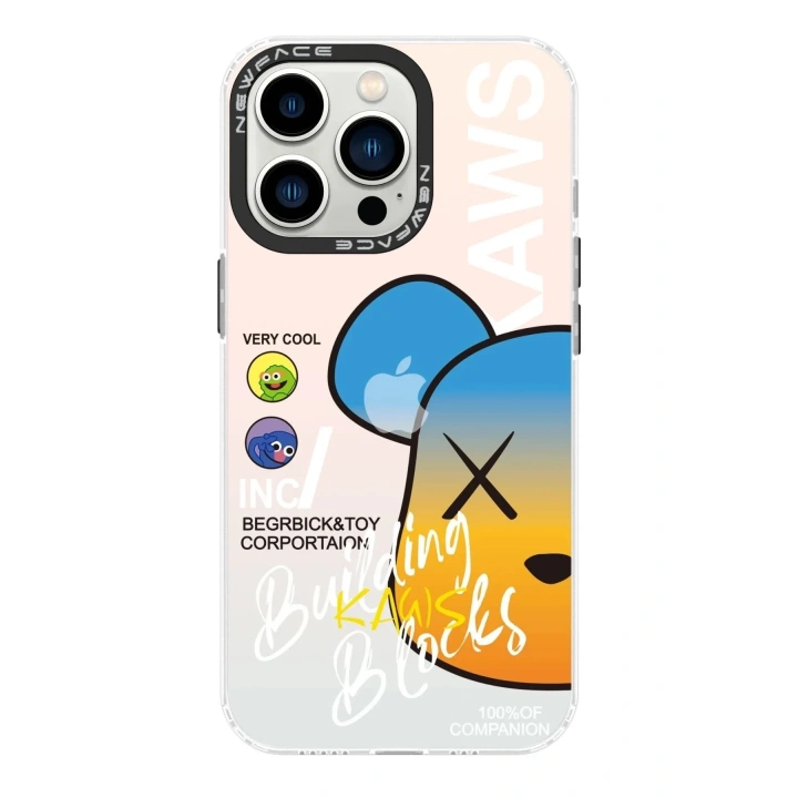 Mey İthalat®  iPhone 14 Pro Max Kılıf Estoril Desenli Kapak - Estoril - 6