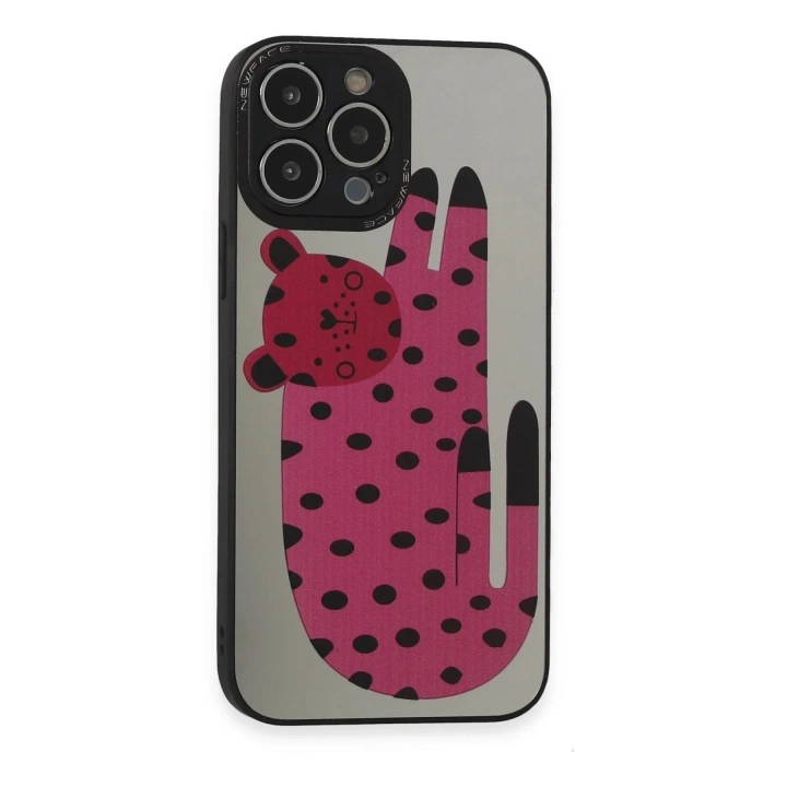 Mey İthalat®  iPhone 14 Pro Max Kılıf Mirror Desenli Kapak - Mirror - 12