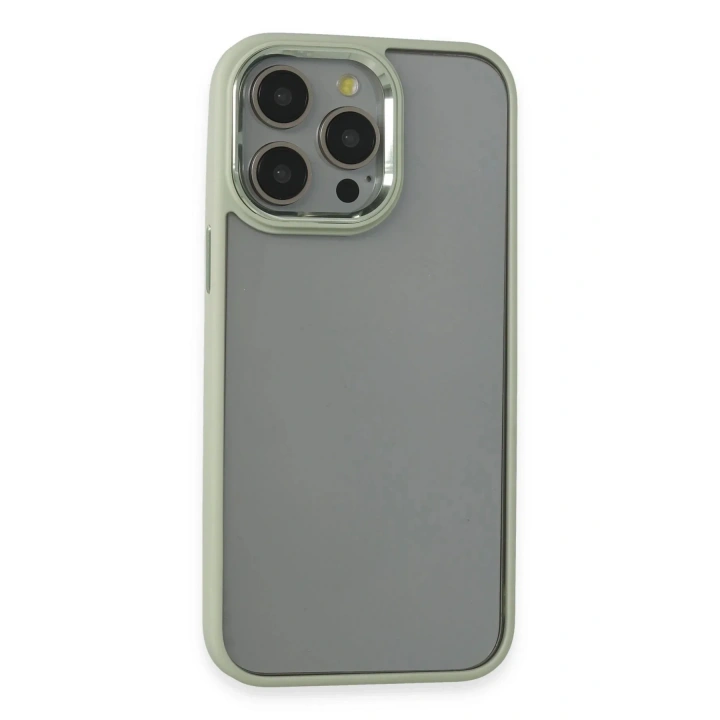 Mey İthalat®  iPhone 14 Pro Max Kılıf Power Silikon - Yeşil