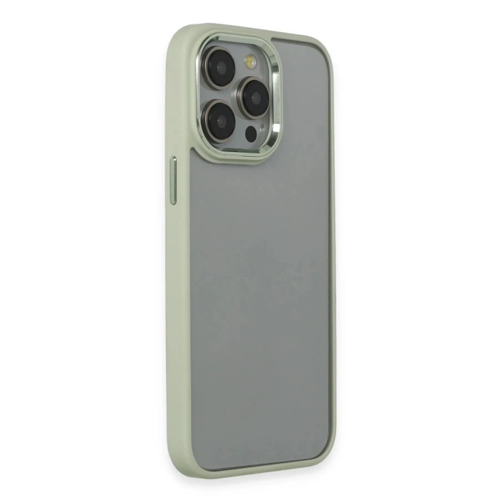 Mey İthalat®  iPhone 14 Pro Max Kılıf Power Silikon - Yeşil