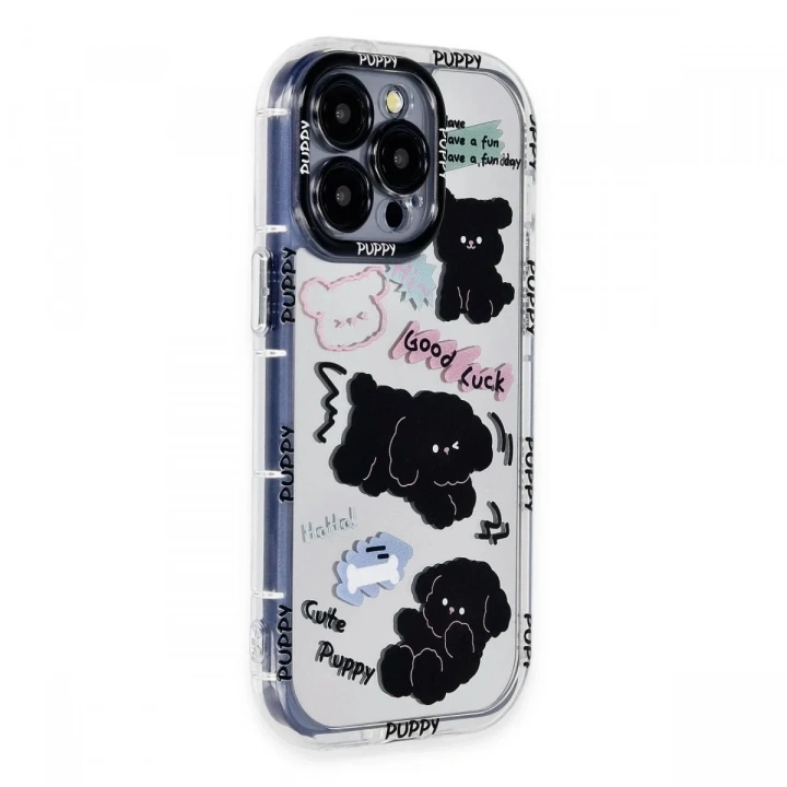 Mey İthalat®  iPhone 14 Pro Max Kılıf Reflexion Desenli Kapak - Desen 5