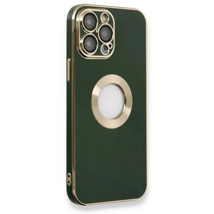 Mey İthalat®  iPhone 14 Pro Max Kılıf Store Silikon - Yeşil