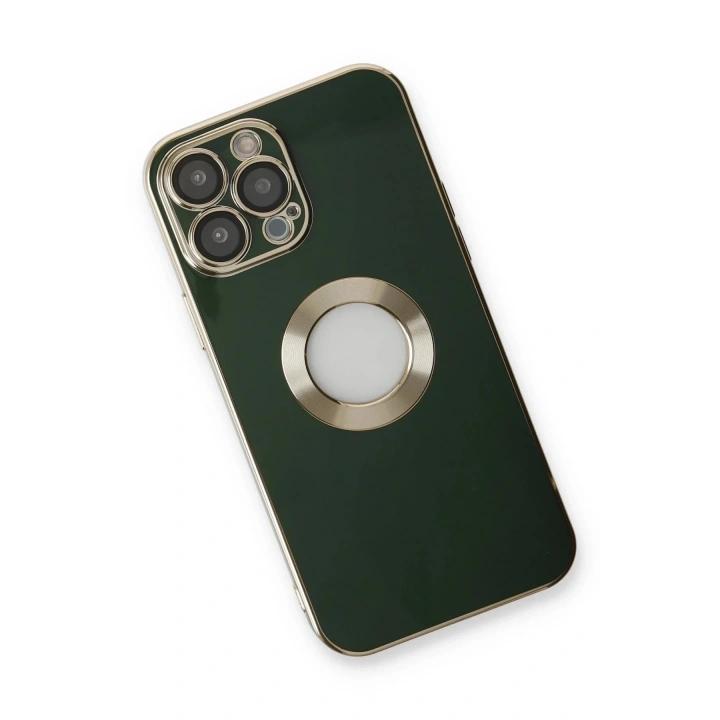 Mey İthalat®  iPhone 14 Pro Max Kılıf Store Silikon - Yeşil