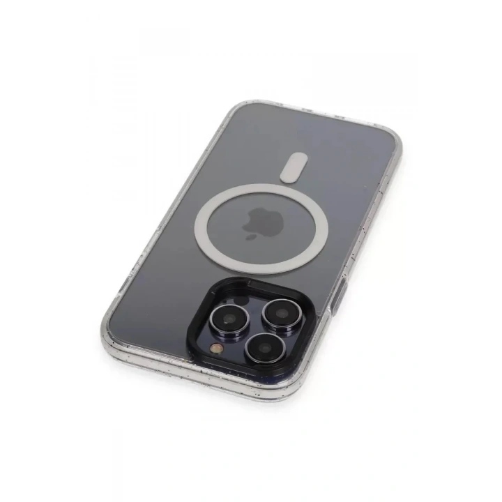 Mey İthalat®   iPhone 14 Pro Max Kılıf Tigra Magsafe Kapak - Beyaz