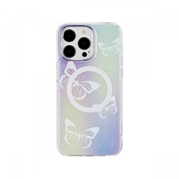 Mey İthalat®  iPhone 14 Pro Max Tanya Magsafe Kapak - Desen 7