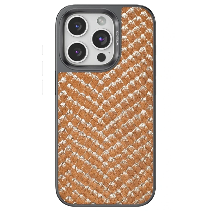 Mey İthalat®  iPhone 14 Pro Max Viper Kapak - Kahverengi