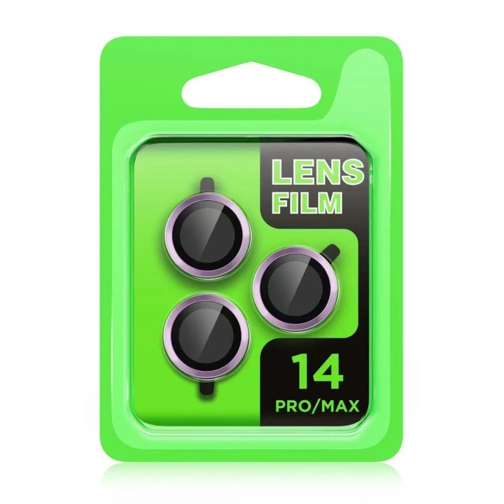 Mey İthalat®  iPhone 14 Pro Raze Metal Kamera Lens - Gold