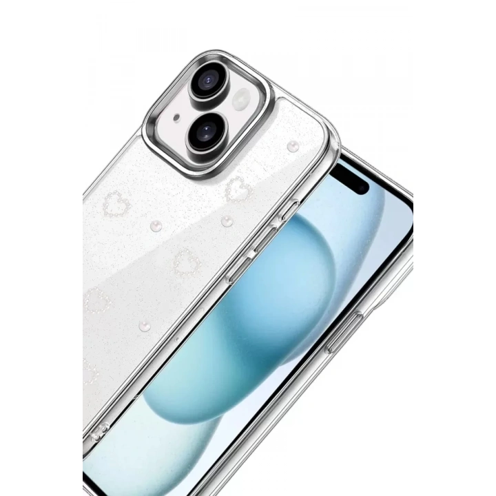 Mey İthalat®   iPhone 15 Fiyonk Desenli Kapak - Desen 10