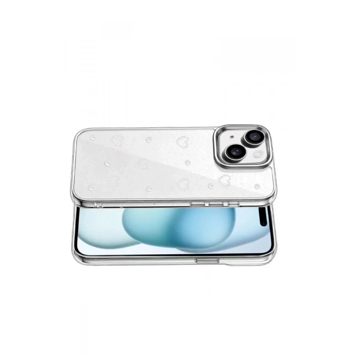 Mey İthalat®   iPhone 15 Fiyonk Desenli Kapak - Desen 10