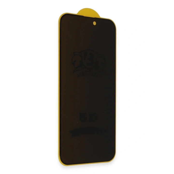 Mey İthalat®  iPhone 15 Pro Bilvis 3D Hayalet Cam Ekran Koruyucu