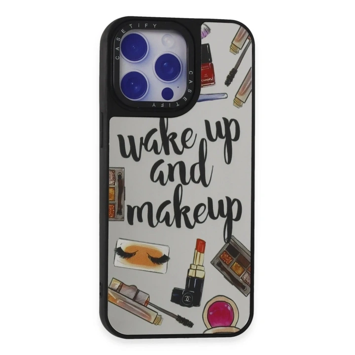 Mey İthalat®  iPhone 15 Pro Kılıf Mirror Desenli Kapak - Mirror - 3