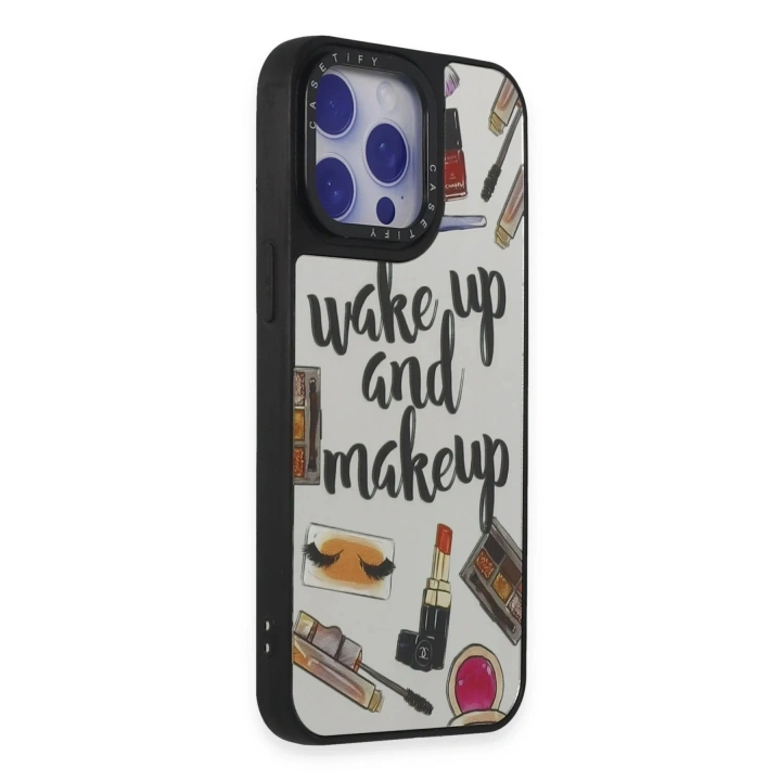 Mey İthalat®  iPhone 15 Pro Kılıf Mirror Desenli Kapak - Mirror - 3
