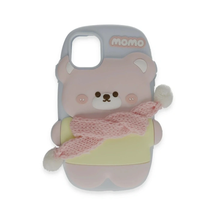 Mey İthalat®  iPhone 15 Pro Kılıf Poky Karakter Silikon Kapak - Desen 10
