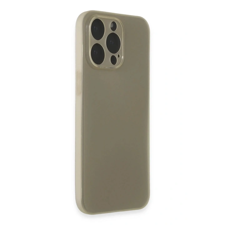 Mey İthalat®  iPhone 15 Pro Kılıf Puma Silikon - Titan Gri