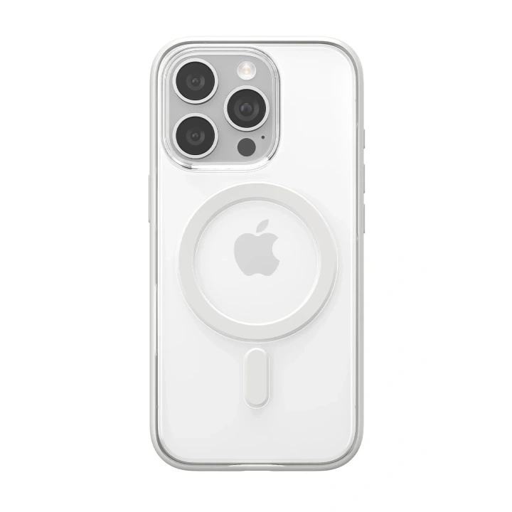 Mey İthalat®   iPhone 15 Pro Max Joly Magsafe Kapak - Beyaz
