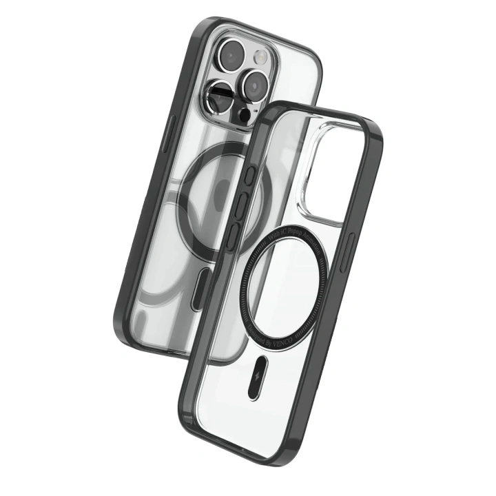 Mey İthalat®   iPhone 15 Pro Max Joly Magsafe Kapak - Siyah
