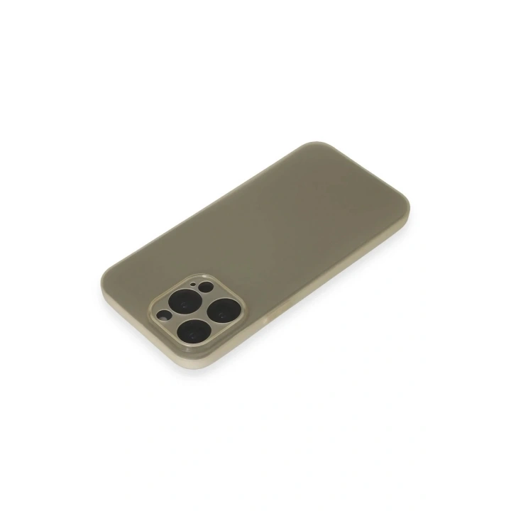 Mey İthalat®  iPhone 15 Pro Max Kılıf Puma Silikon - Gold
