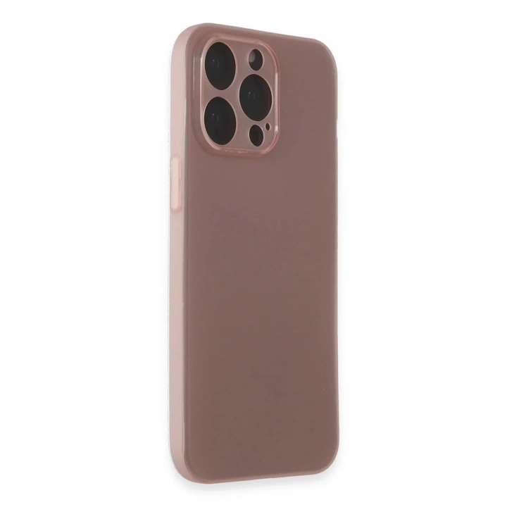 Mey İthalat®  iPhone 15 Pro Max Kılıf Puma Silikon - Pembe