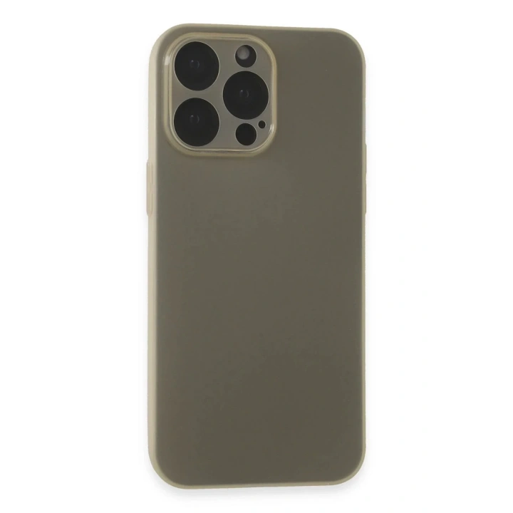 Mey İthalat®  iPhone 15 Pro Max Kılıf Puma Silikon - Titan Gri