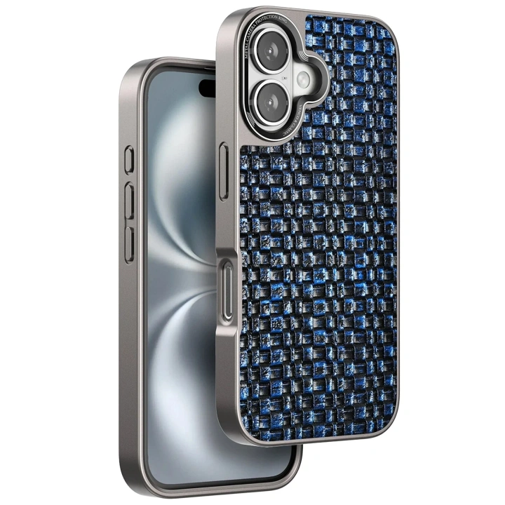 Mey İthalat®  iPhone 16 Brand Kapak - Lacivert