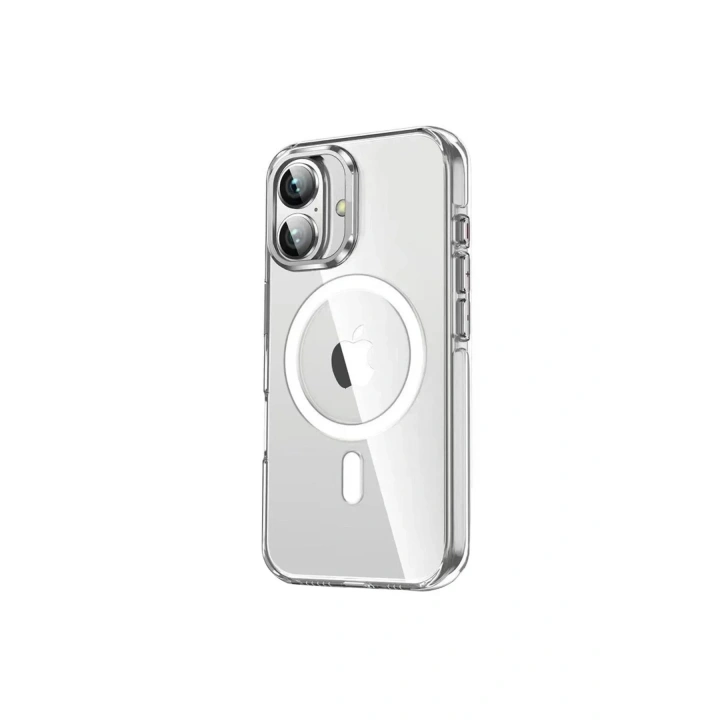 Mey İthalat®  iPhone 16 Crystal Magsafe Kapak - Şeffaf