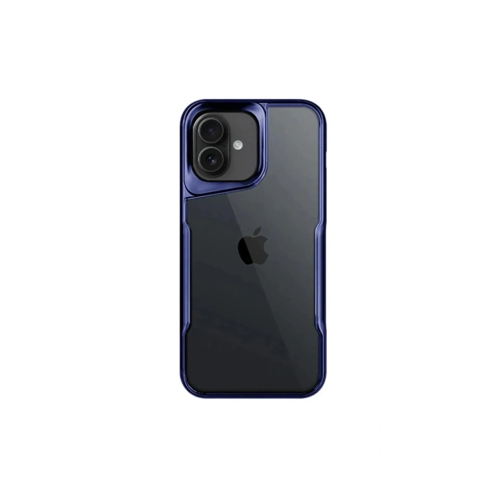 Mey İthalat®  iPhone 16 Kılıf Boyi Silikon Kapak - Lacivert