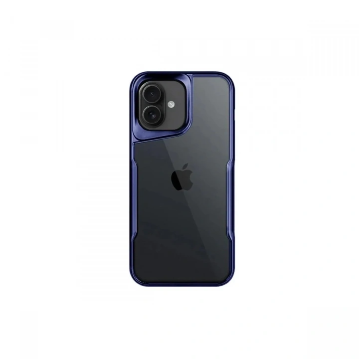 Mey İthalat®  iPhone 16 Plus Kılıf Boyi Silikon Kapak - Lacivert