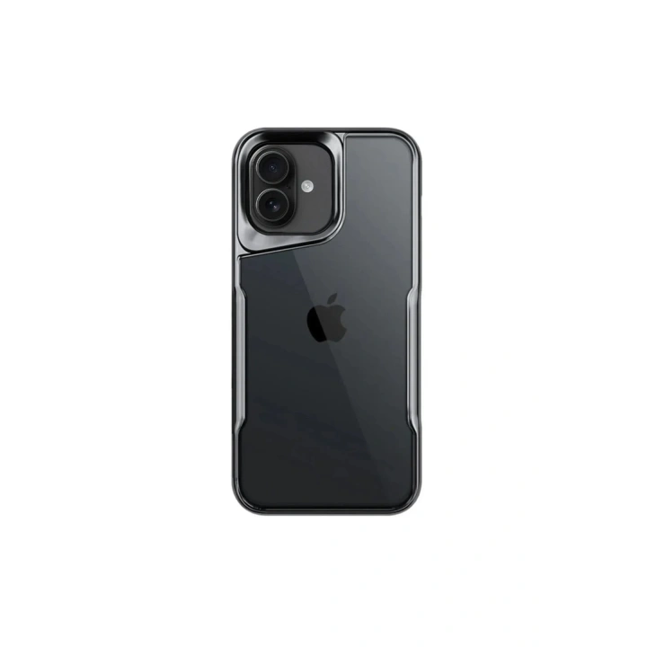 Mey İthalat®  iPhone 16 Plus Kılıf Boyi Silikon Kapak - Titan Gri