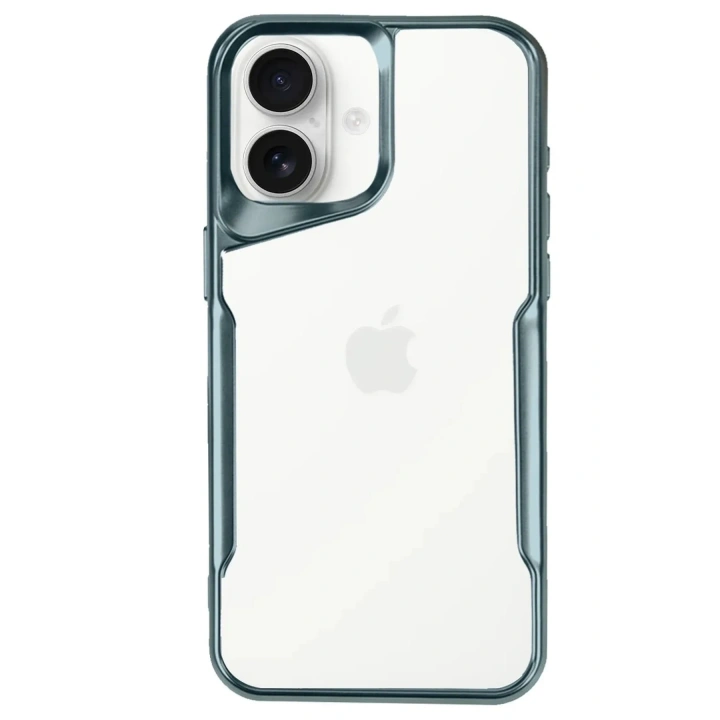 Mey İthalat®  iPhone 16 Plus Kılıf Boyi Silikon Kapak - Turkuaz