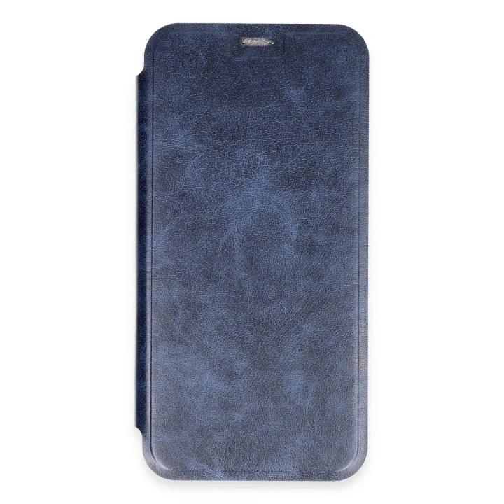 Mey İthalat®  iPhone 16 Plus Kılıf Flip Cover - Lacivert
