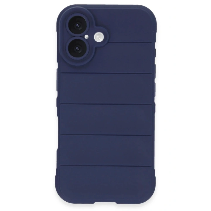 Mey İthalat®  iPhone 16 Plus Kılıf Optimum Silikon - Lacivert