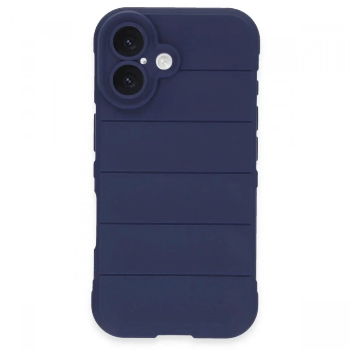 Mey İthalat®  iPhone 16 Plus Kılıf Optimum Silikon - Lacivert
