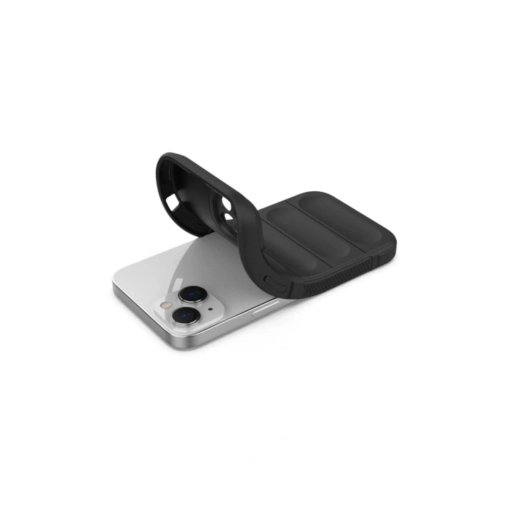 Mey İthalat®  iPhone 16 Plus Kılıf Optimum Silikon - Siyah