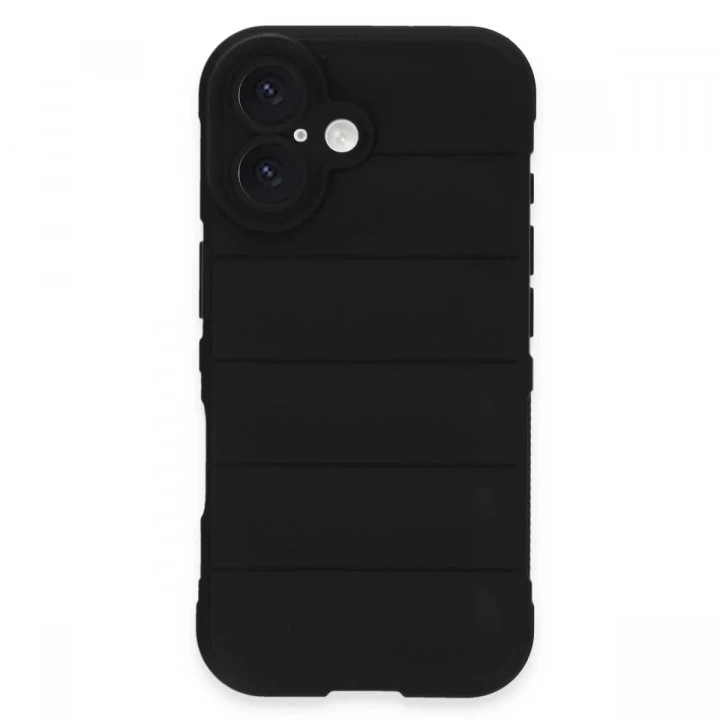 Mey İthalat®  iPhone 16 Plus Kılıf Optimum Silikon - Siyah