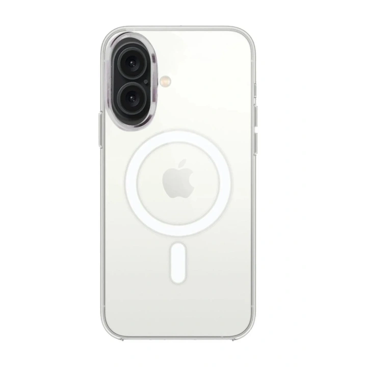 Mey İthalat®  iPhone 16 Plus Kılıf Pc Real Magsafe Kapak - Şeffaf