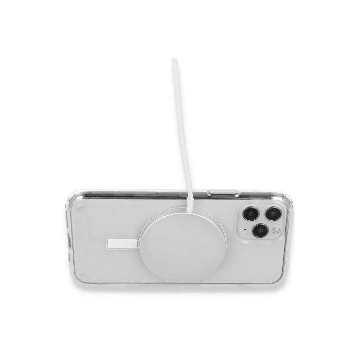 Mey İthalat®  iPhone 16 Plus Kılıf Pc Real Magsafe Kapak - Şeffaf