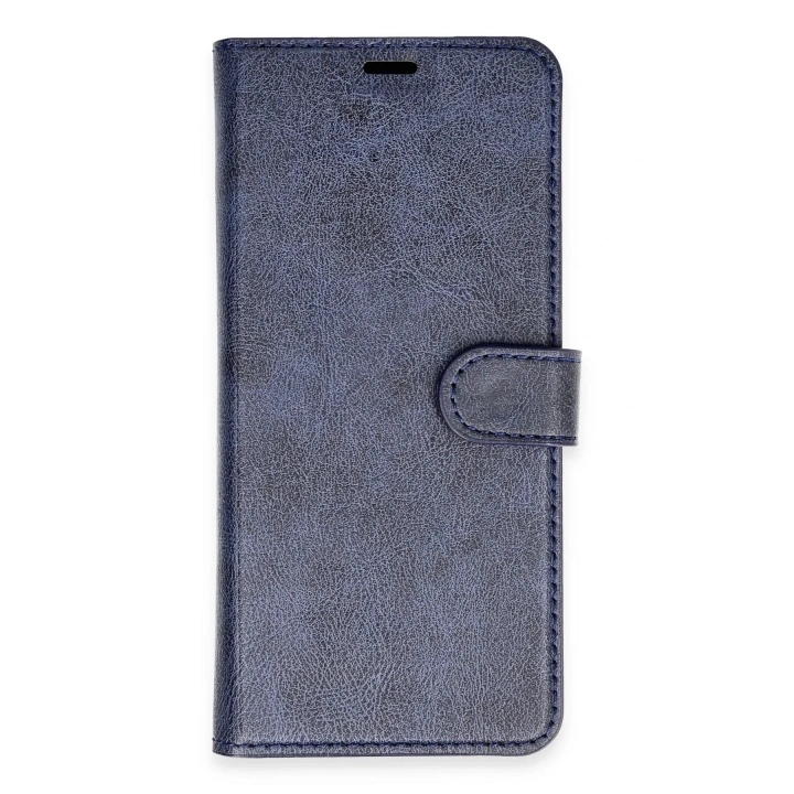 Mey İthalat®  iPhone 16 Plus Kılıf Trend S Plus Kapaklı Kılıf - Lacivert