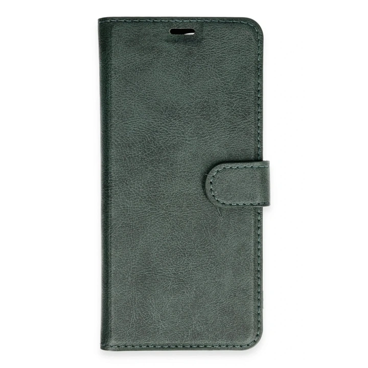 Mey İthalat®  iPhone 16 Plus Kılıf Trend S Plus Kapaklı Kılıf - Yeşil