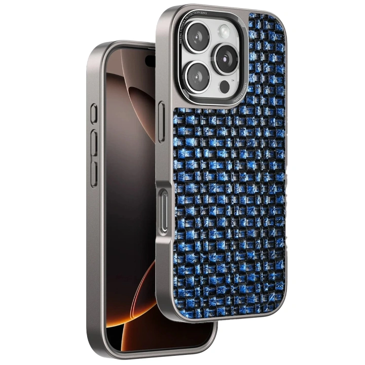 Mey İthalat®  iPhone 16 Pro Brand Kapak - Lacivert